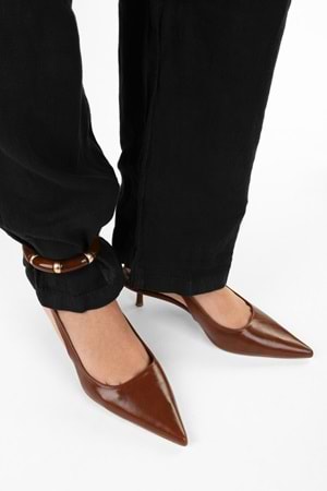 Kadın Kate Karamel Cilt Stiletto