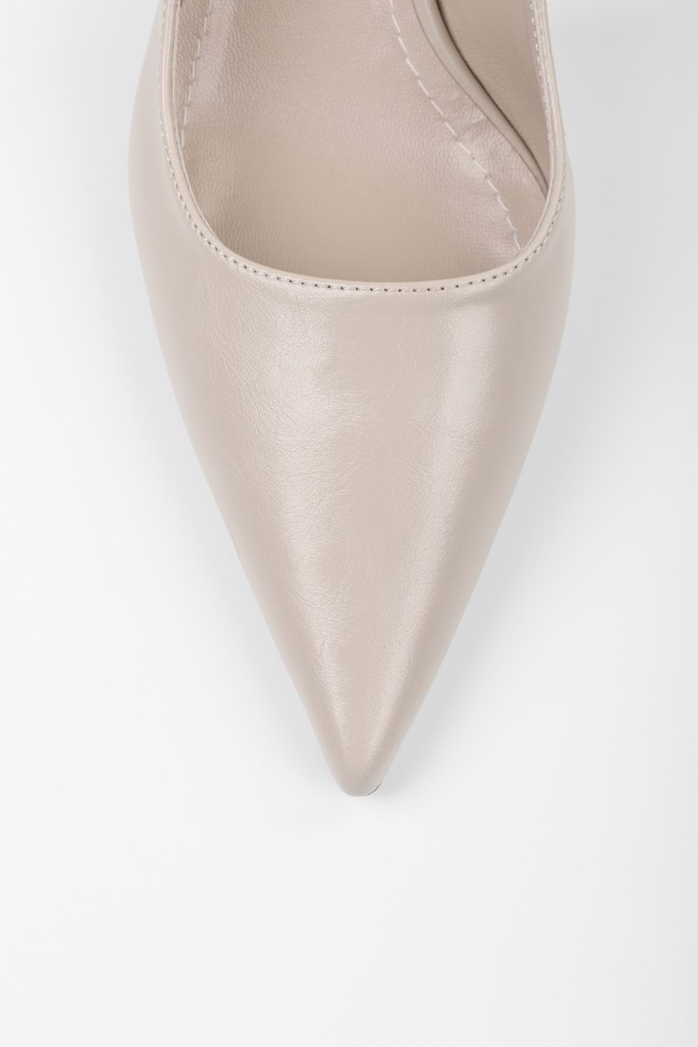 Kadın Kate Ekru Cilt Stiletto