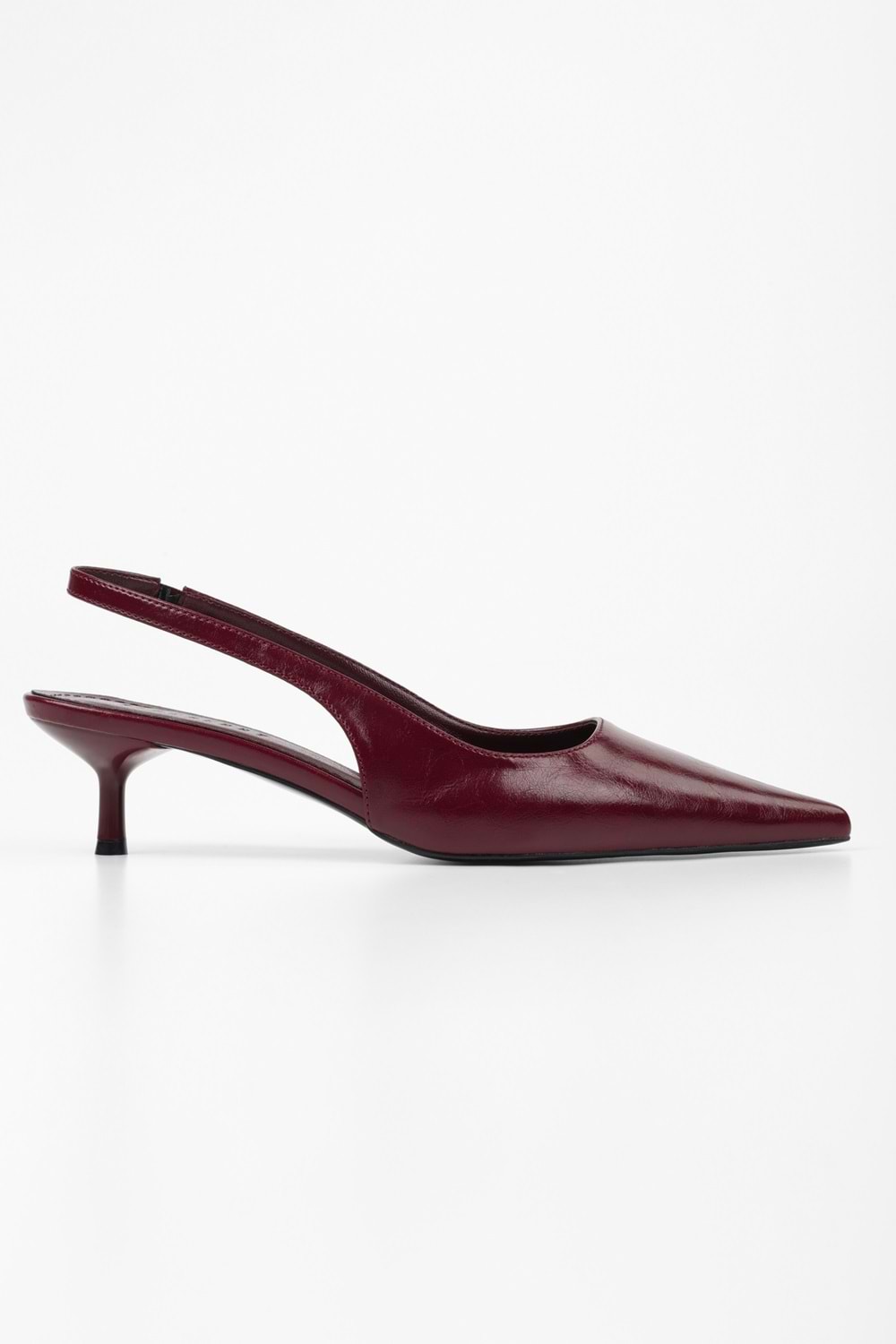 Kadın Kate Bordo Cilt Stiletto
