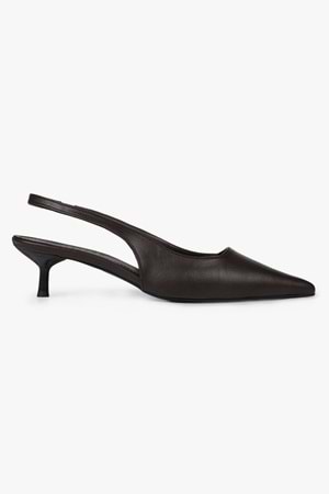 Kadın Kate Acı Kahve Cilt Stiletto