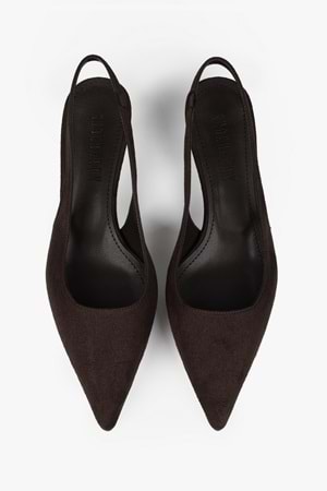 Kadın Kate Acı Kahve Süet Stiletto