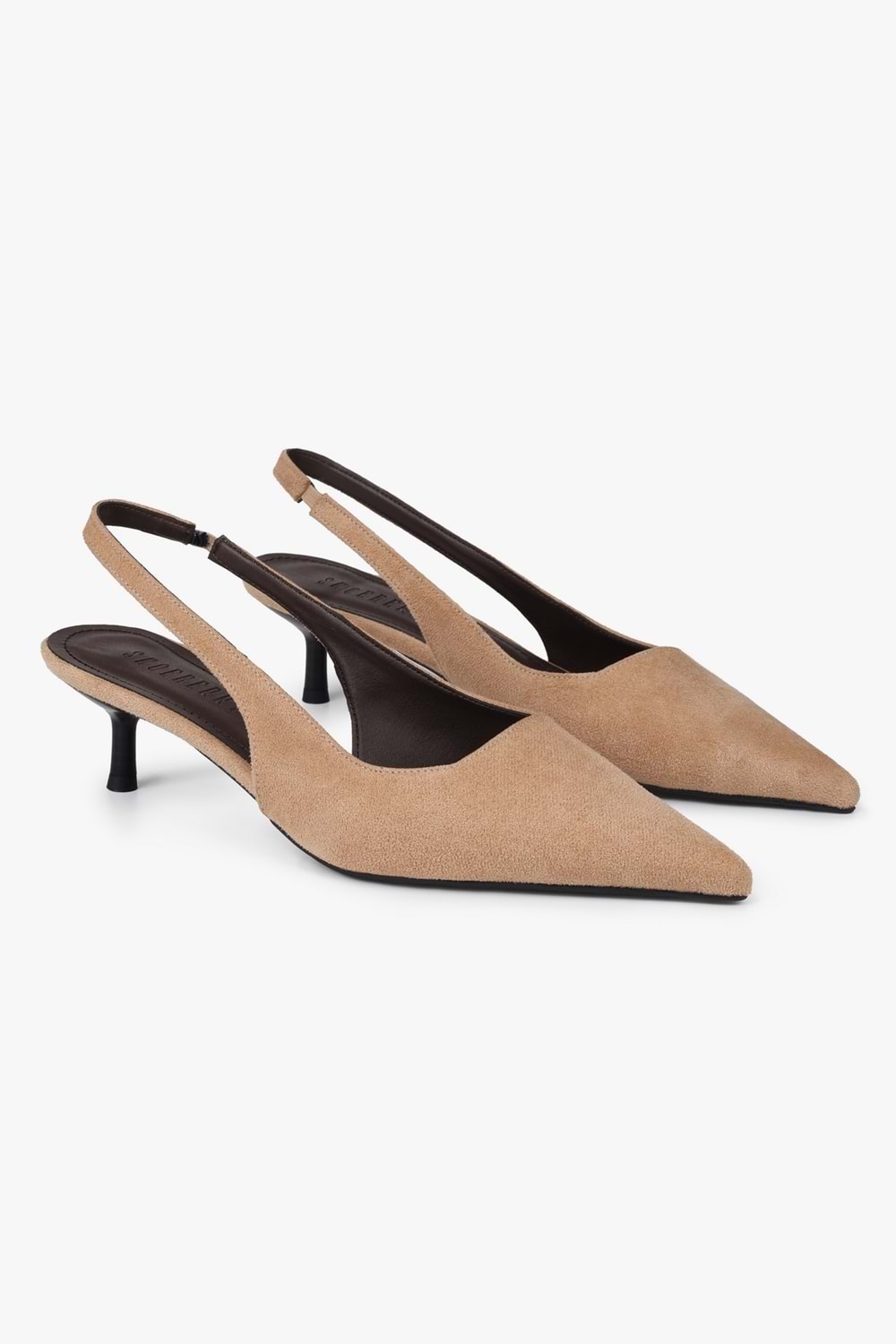 Kadın Kate Camel Süet Stiletto