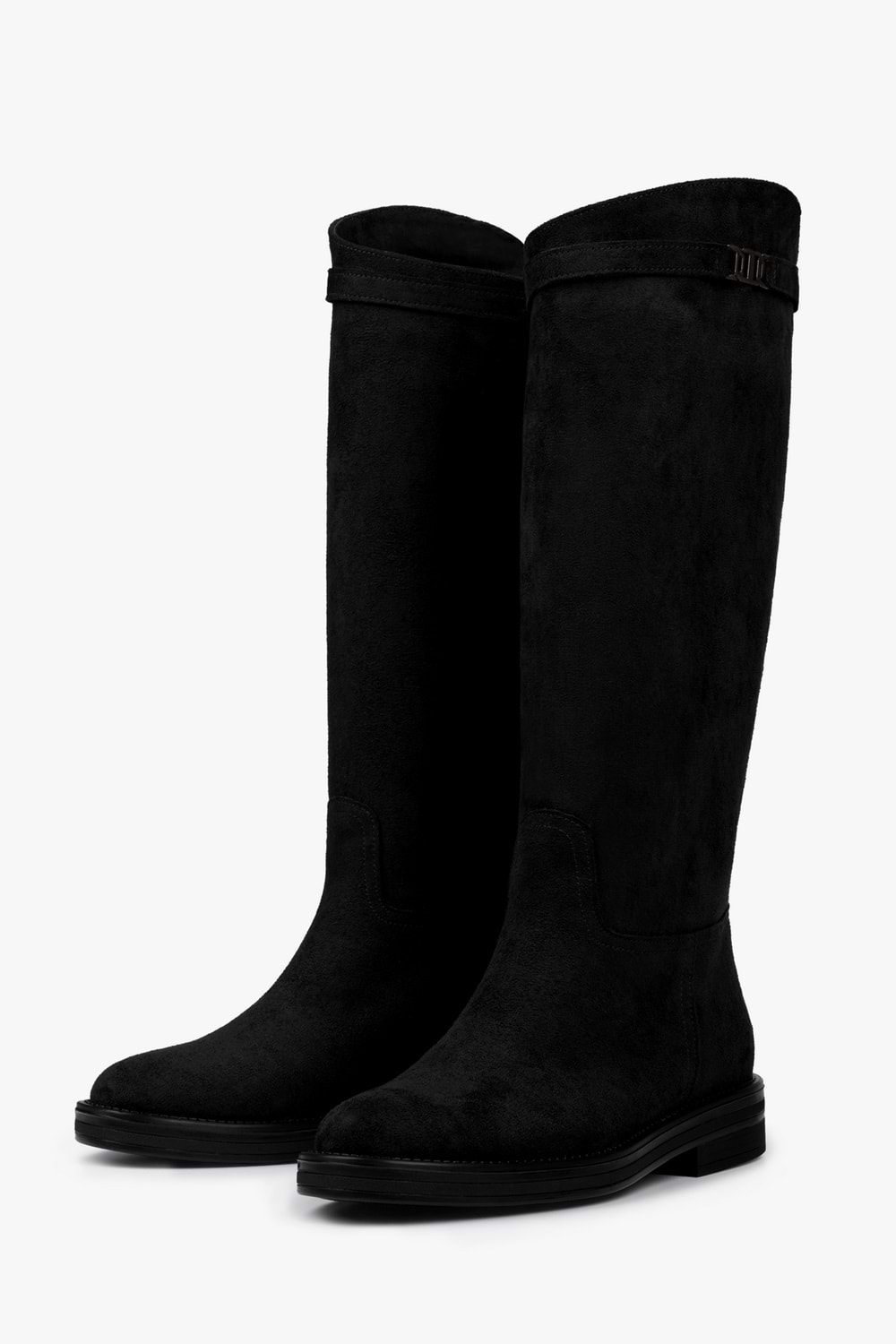 Kadın Valen Siyah Süet Çizme