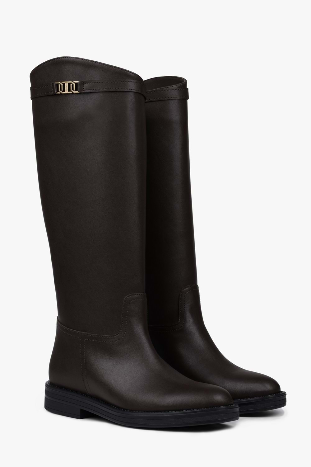 Kadın Valen Kahve Cilt Çizme