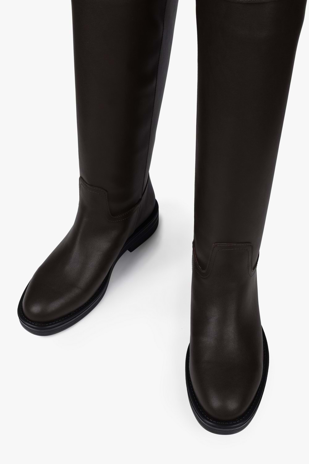 Kadın Valen Kahve Cilt Çizme