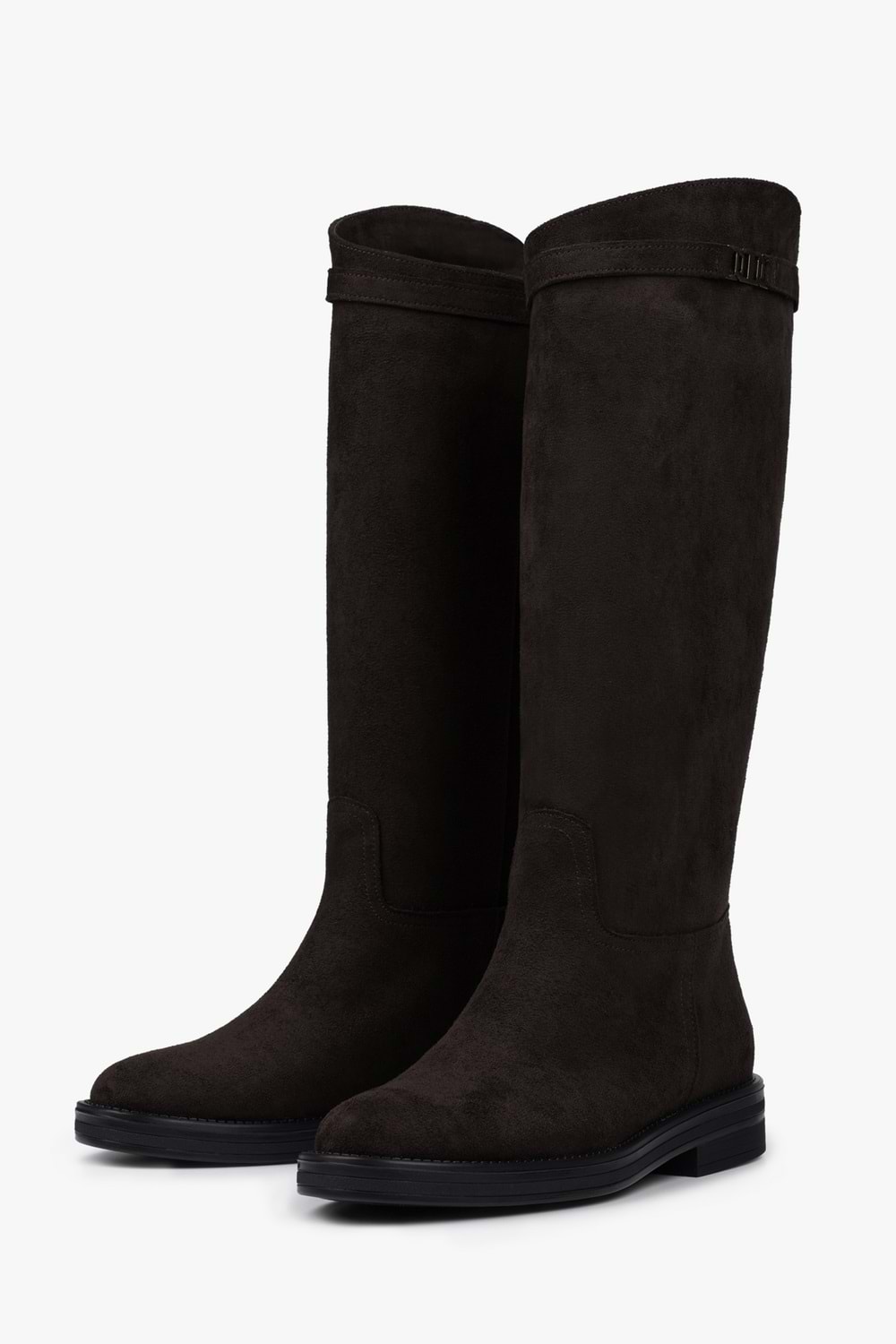 Kadın Valen Acı Kahve Süet Çizme