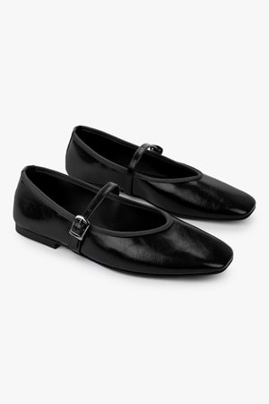 Kadın Lunel Siyah Cilt Babet