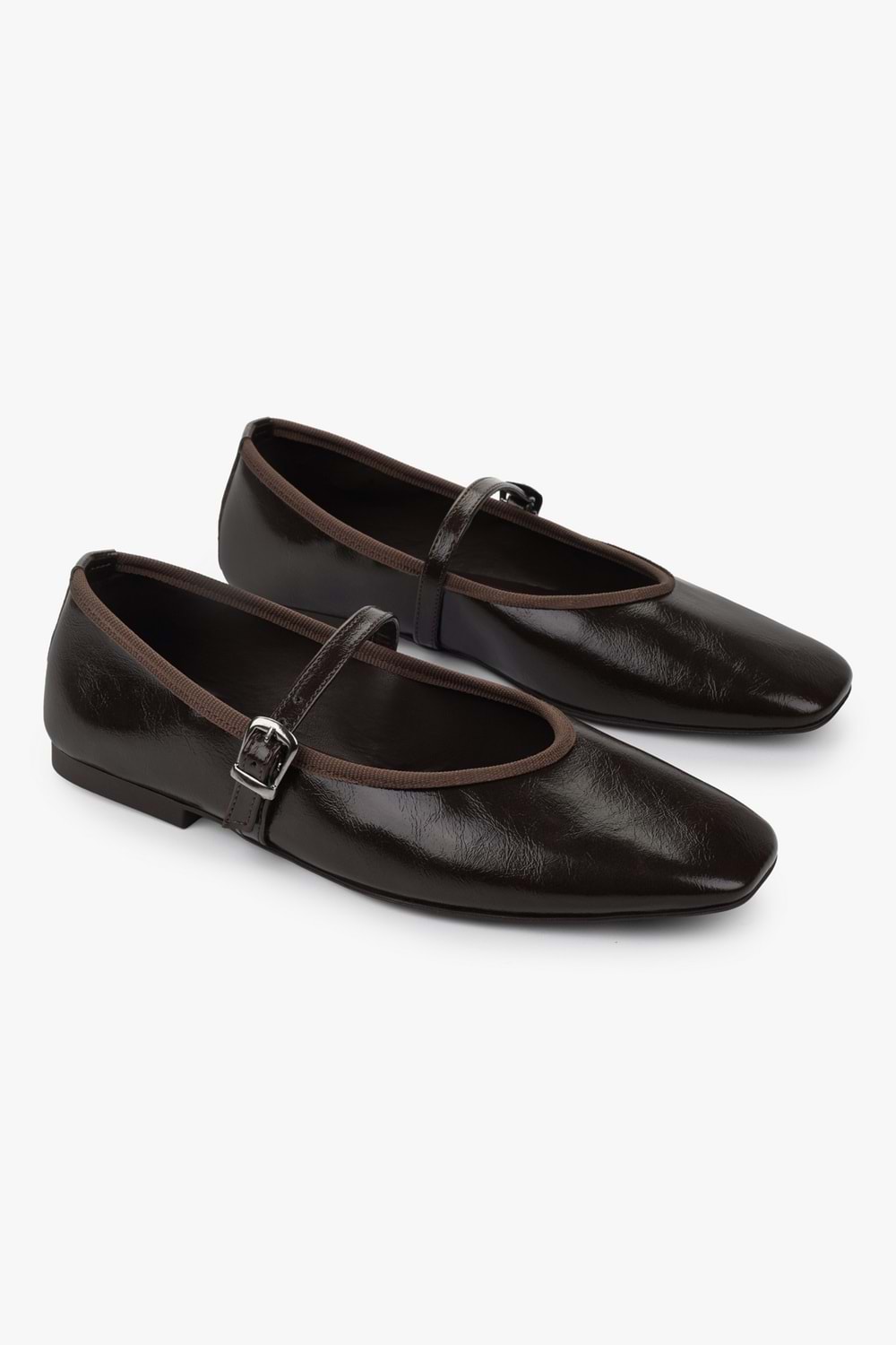 Kadın Lunel Kahve Cilt Babet