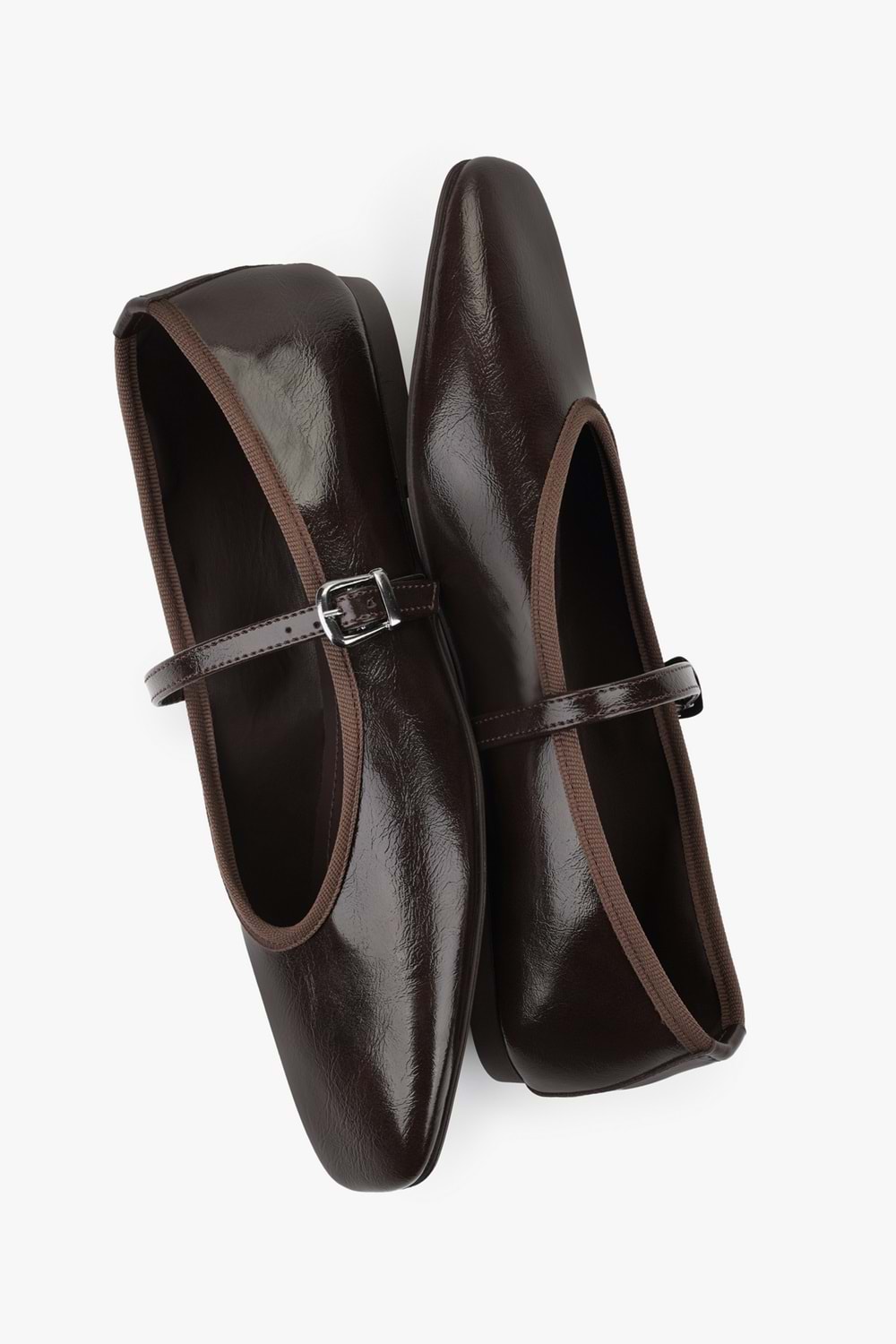 Kadın Lunel Kahve Cilt Babet