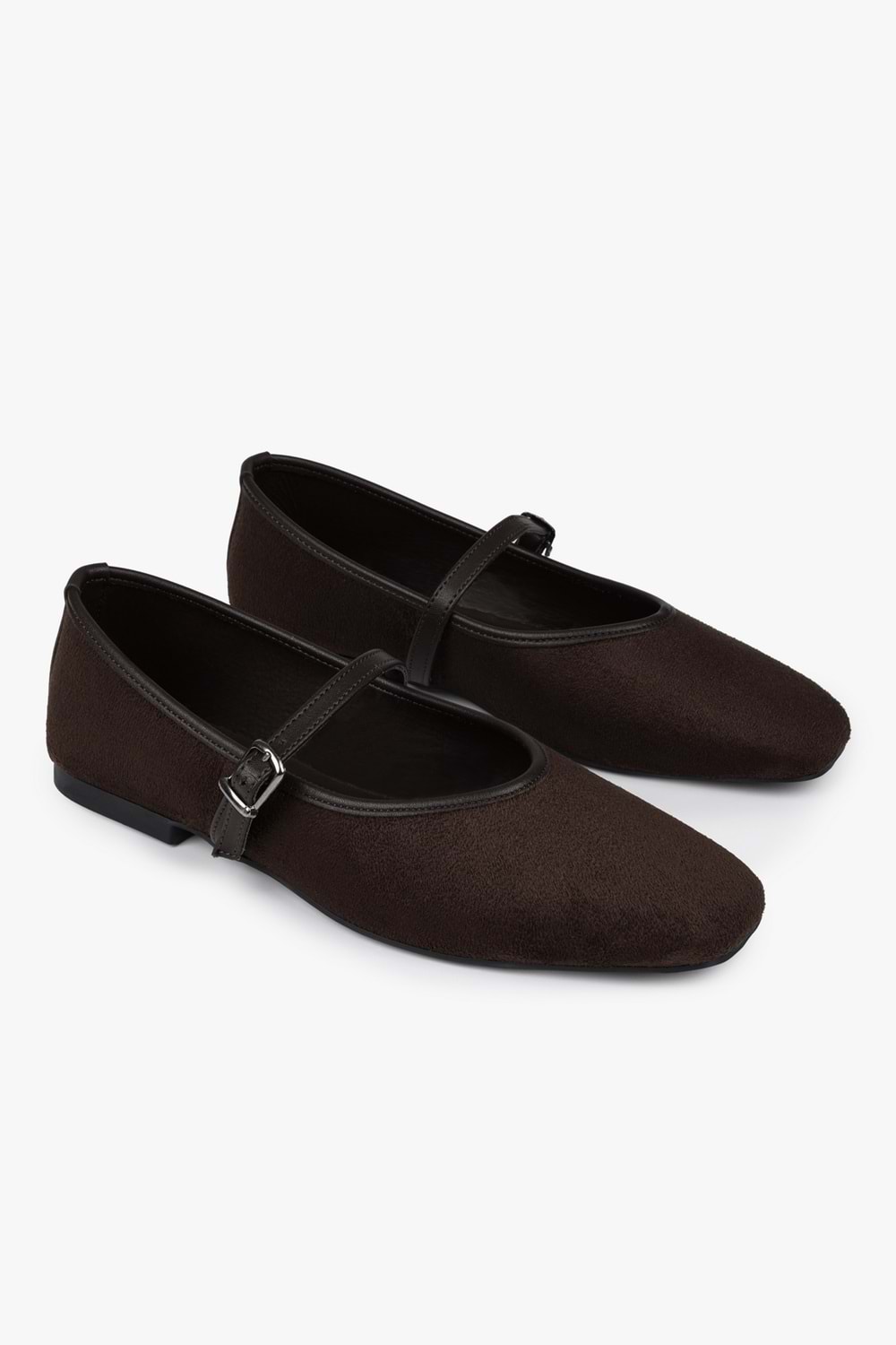 Kadın Lunel Acı Kahve Süet Babet