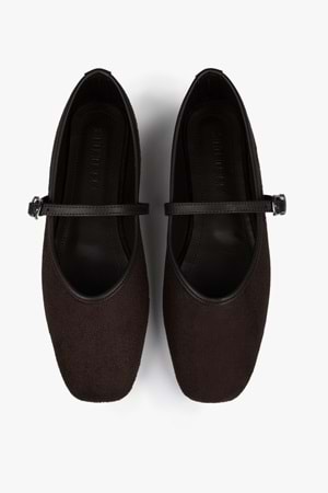 Kadın Lunel Acı Kahve Süet Babet