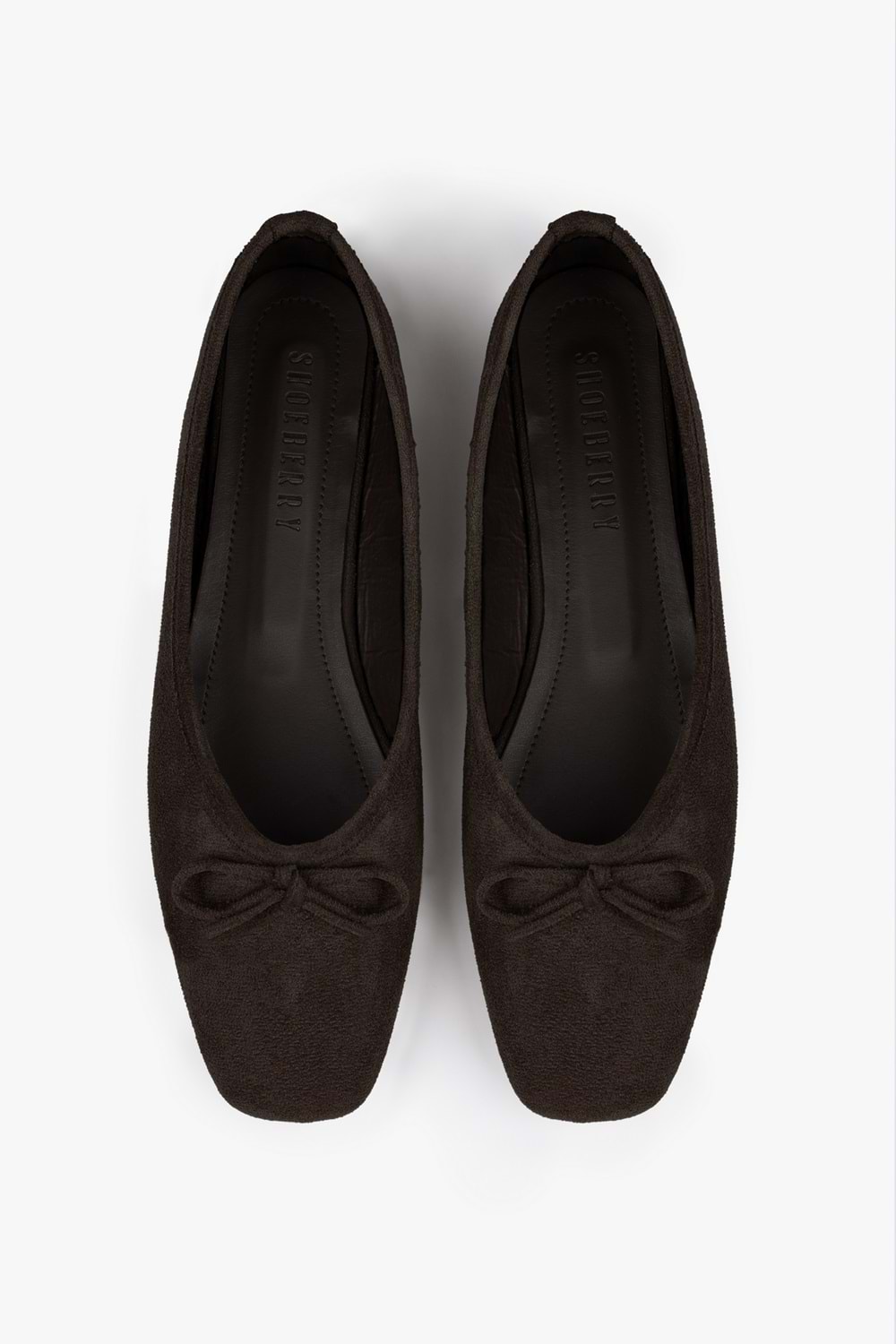 Kadın Lovia Acı Kahve Süet Fiyonklu Babet