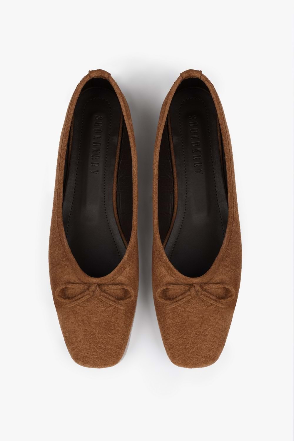 Kadın Lovia Taba Süet Fiyonklu Babet