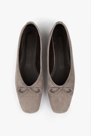 Kadın Lovia Vizon Süet Fiyonklu Babet