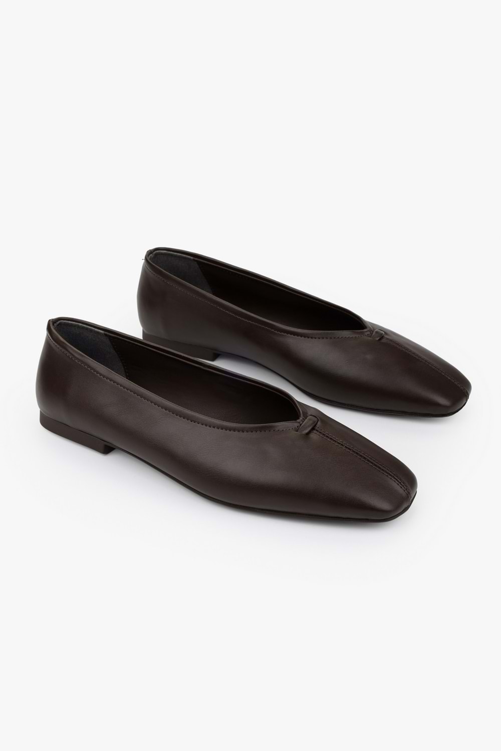 Kadın Levira Kahve Cilt Babet