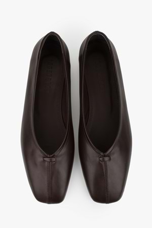 Kadın Levira Kahve Cilt Babet