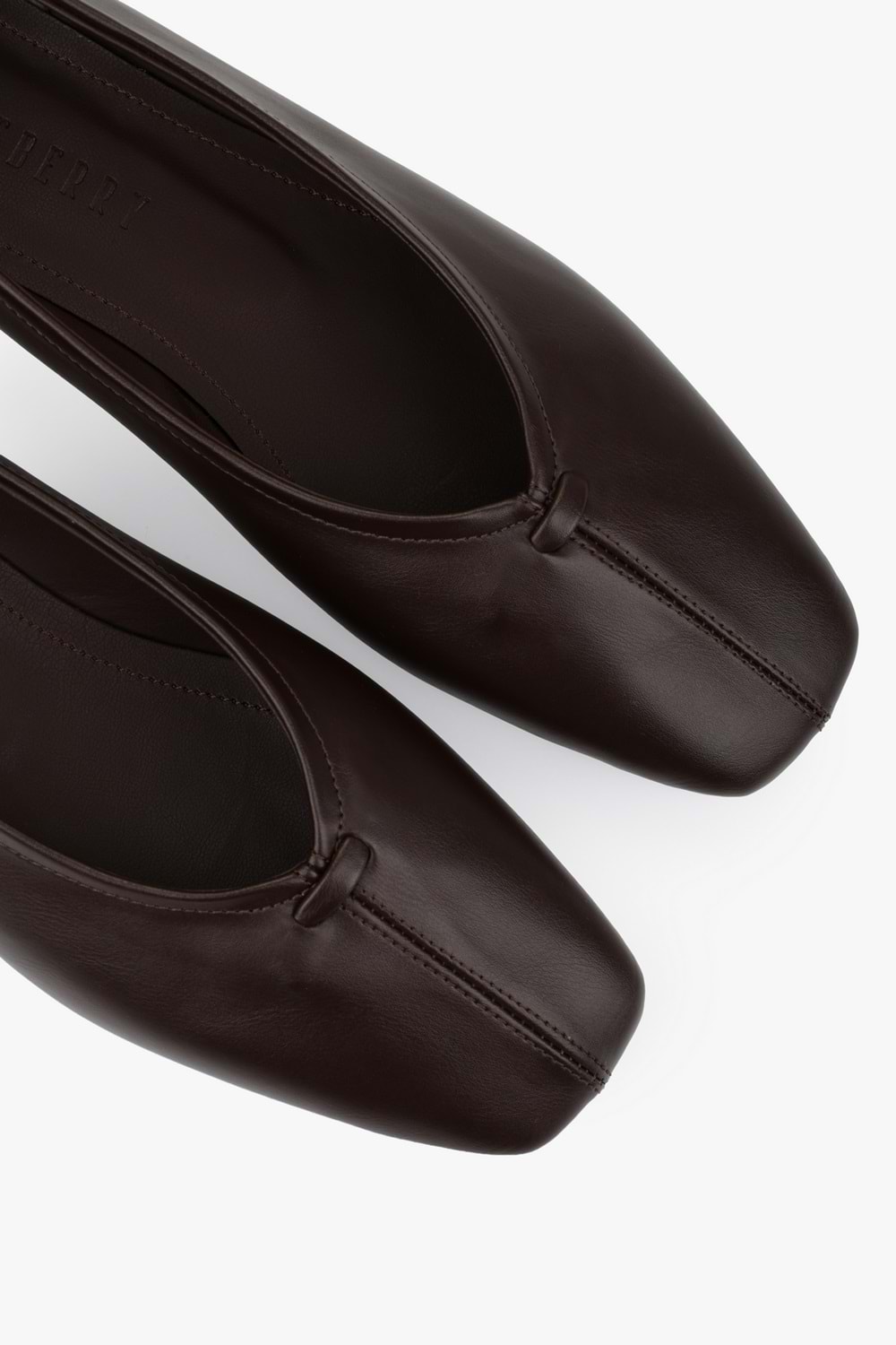 Kadın Levira Kahve Cilt Babet