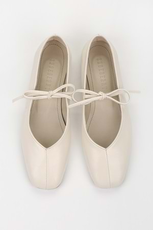 Kadın Noriel Ekru Cilt Bağlamalı Babet