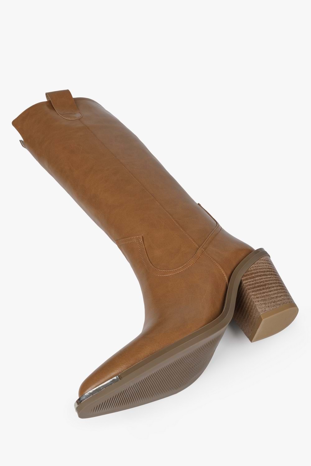 Kadın Axor Karamel Cilt Kovboy Çizme