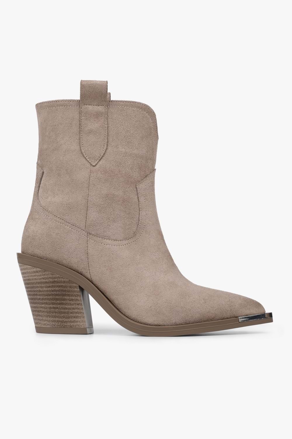 Kadın Bronc Vizon Süet Kovboy Bot