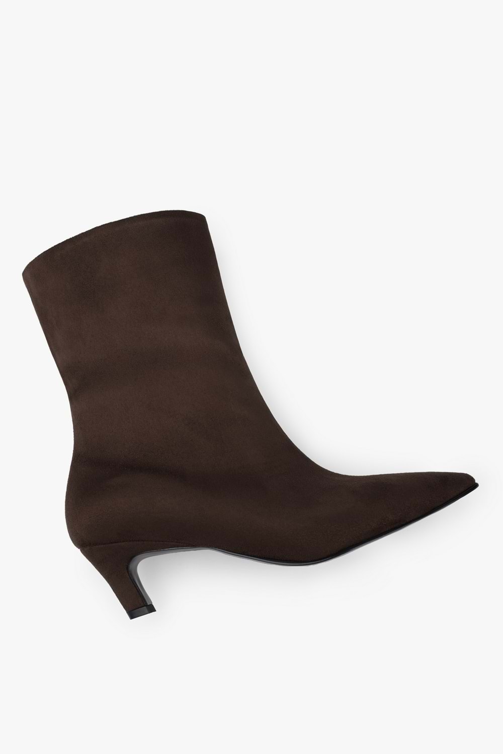 Kadın Maris Kahve Süet Topuklu Bot
