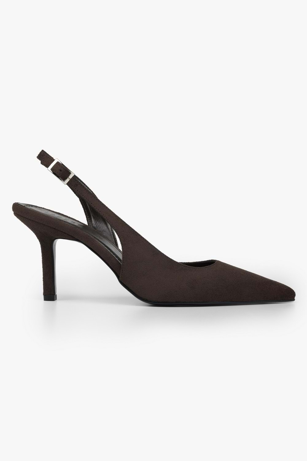 Kadın Zenvia Kahve Süet Stiletto