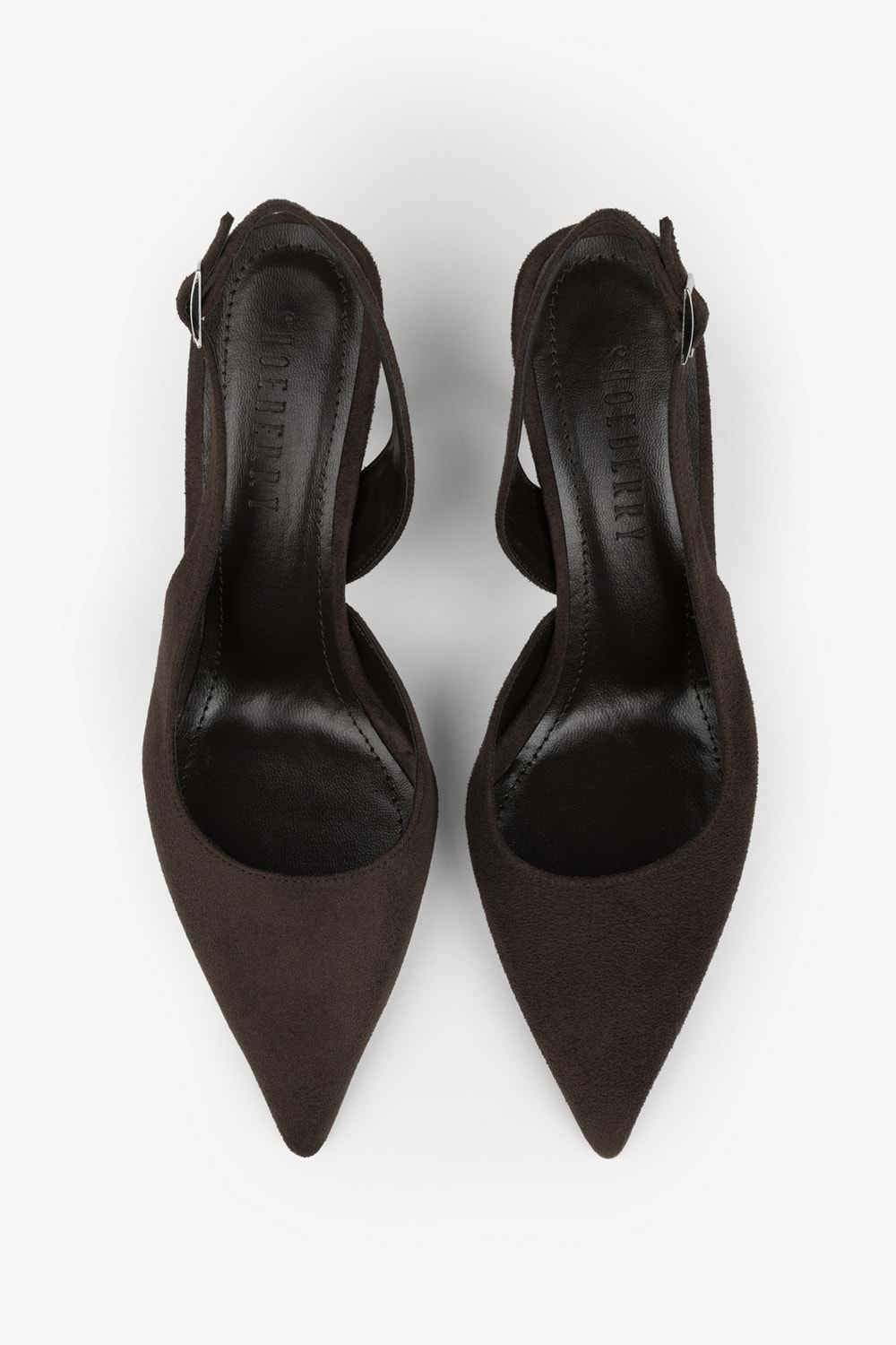 Kadın Zenvia Kahve Süet Stiletto