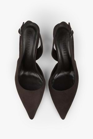 Kadın Zenvia Kahve Süet Stiletto