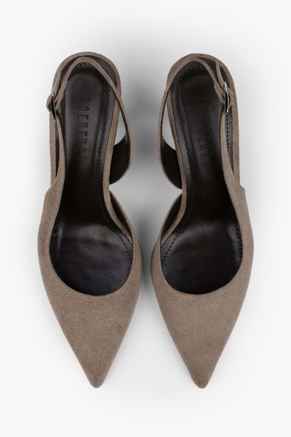 Kadın Zenvia Vizon Süet Stiletto