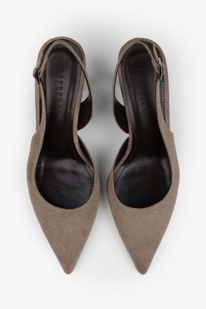 Kadın Zenvia Vizon Süet Stiletto