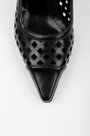 Kadın Jade Siyah Cilt Stiletto