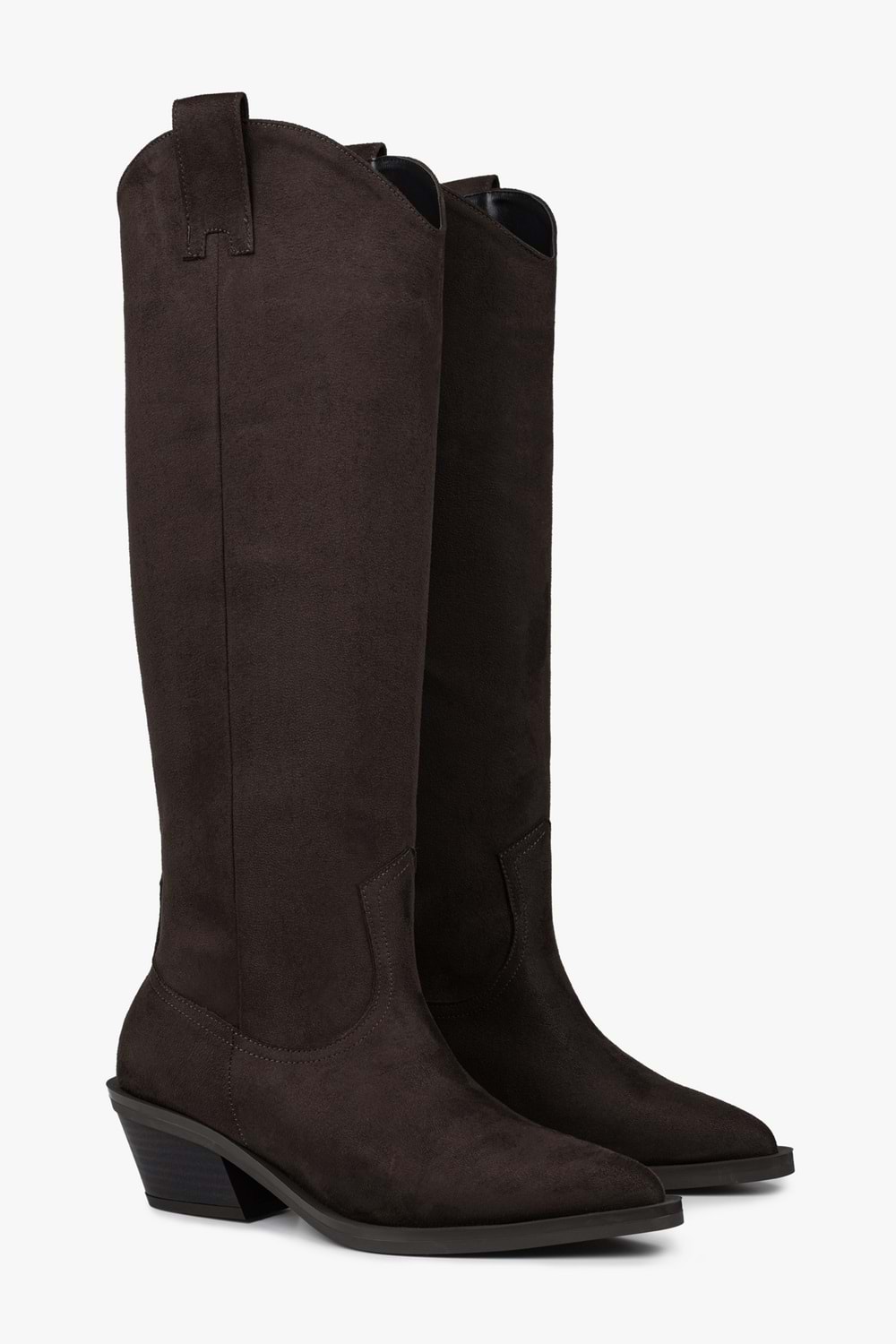 Kadın Kailey Kahve Süet Kovboy Çizme