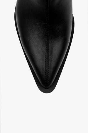 Kadın Colt Siyah Cilt Kovboy Bot