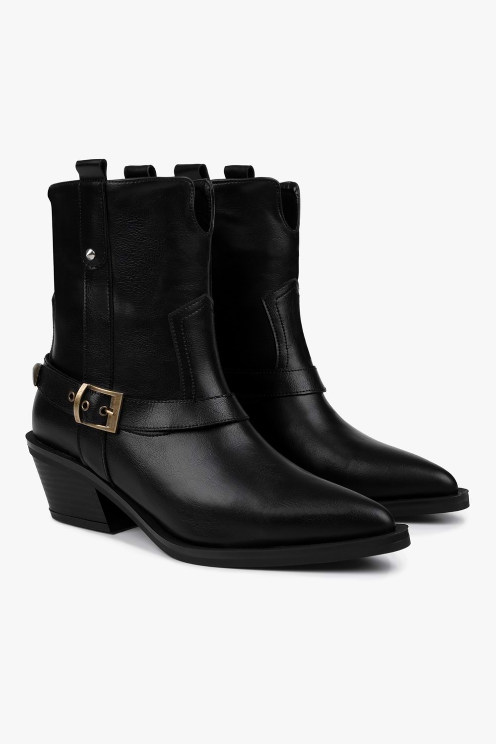 Kadın Arden Siyah Cilt Kovboy Bot