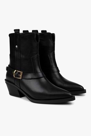 Kadın Arden Siyah Cilt Kovboy Bot