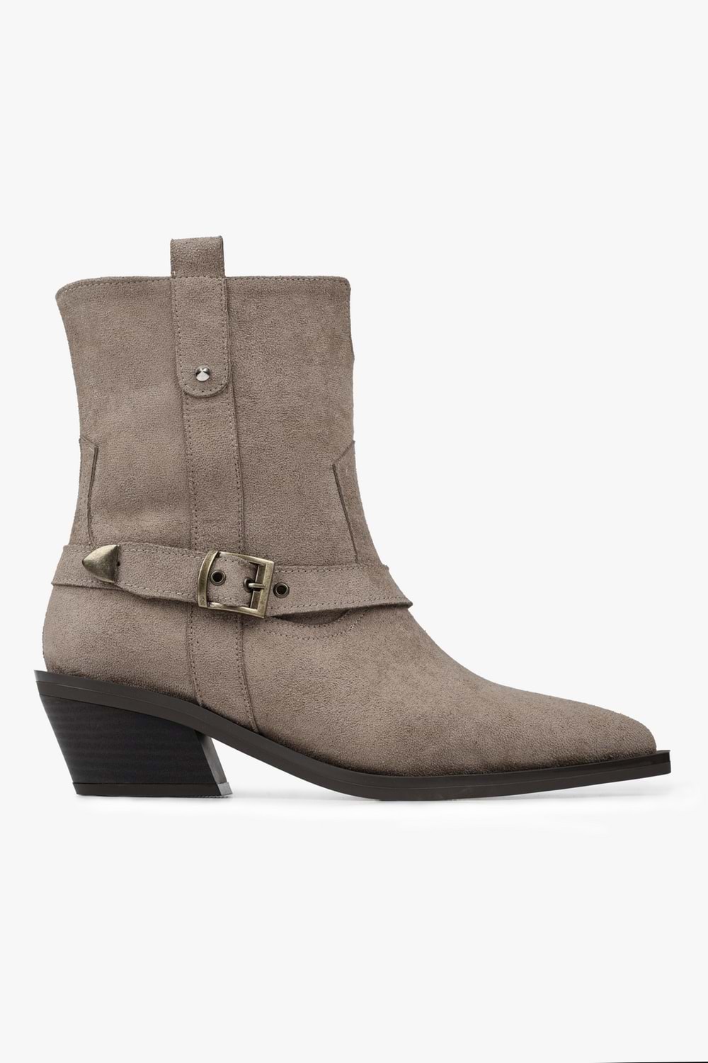 Kadın Arden Vizon Süet Kovboy Bot