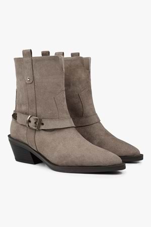 Kadın Arden Vizon Süet Kovboy Bot