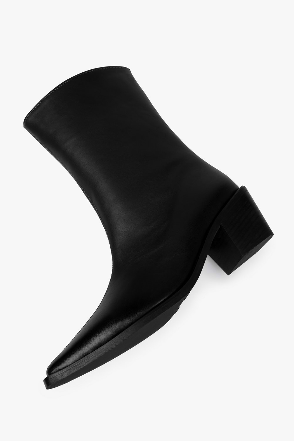 Kadın Glac Siyah Hakiki Deri Bot