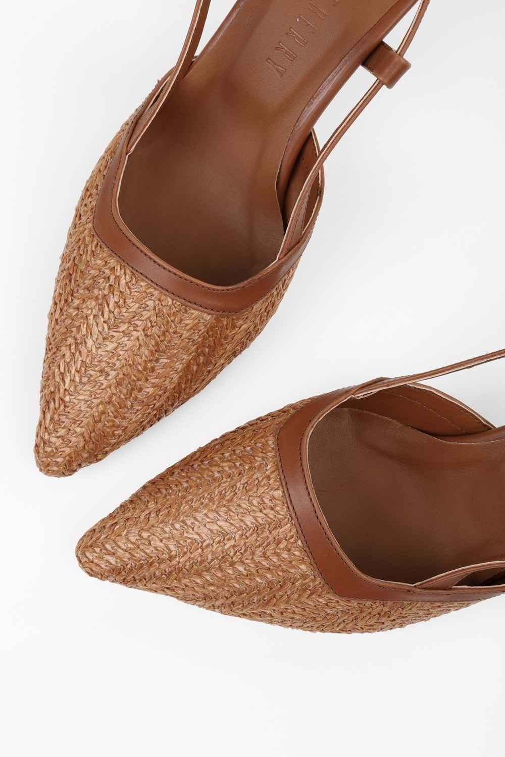 Kadın Ravie Taba Hasır Stiletto