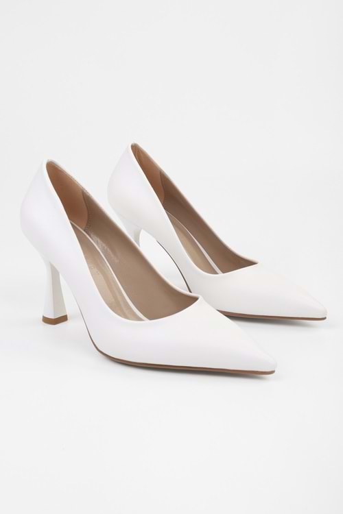 Kadın Magda Beyaz Cilt Stiletto