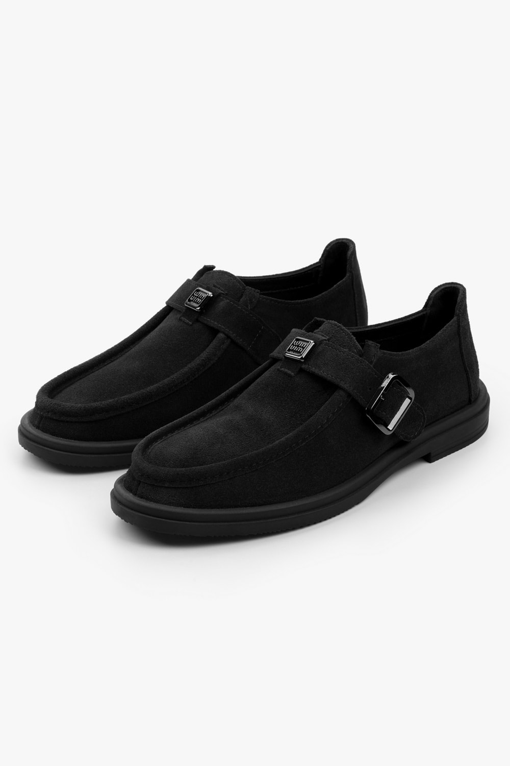 Kadın Elvane Siyah Süet Toka Detaylı Loafer