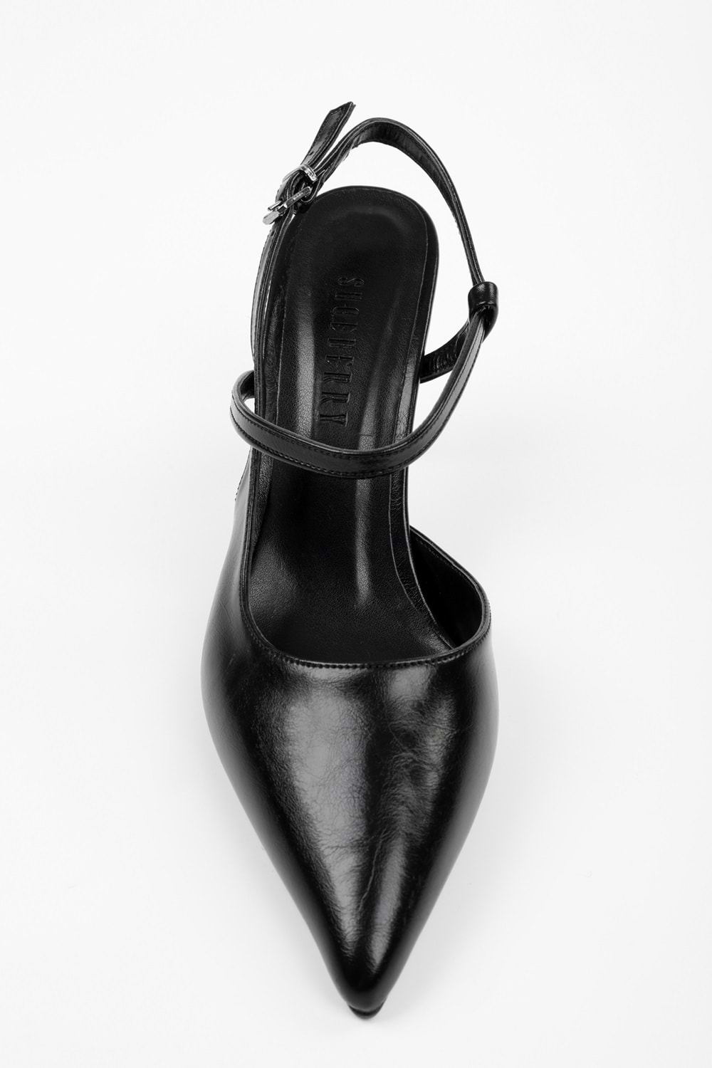 Kadın Nella Siyah Cilt Stiletto