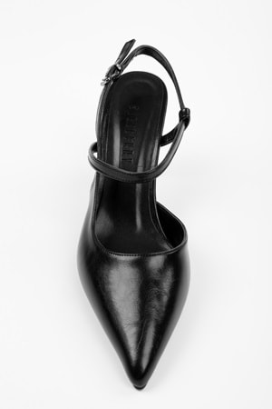 Kadın Nella Siyah Cilt Stiletto