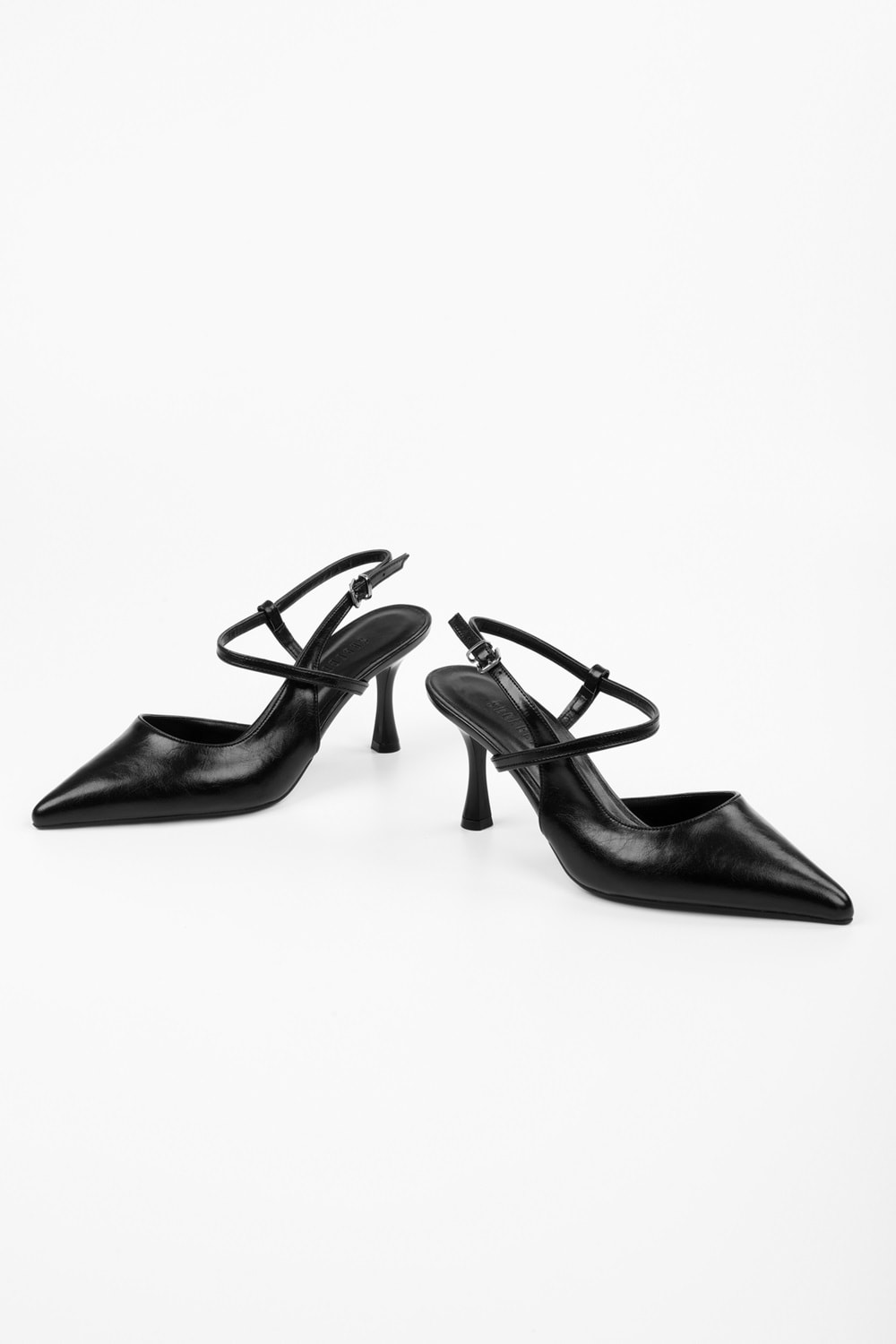 Kadın Nella Siyah Cilt Stiletto