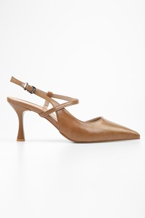 Kadın Nella Karamel Cilt Stiletto