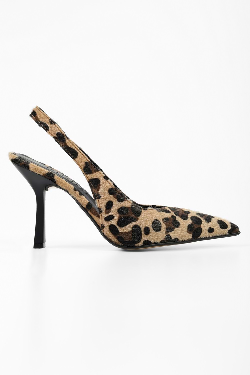 Kadın Floe Leopar Tüylü Stiletto