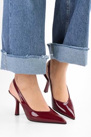 Kadın Floe Bordo Rugan Stiletto