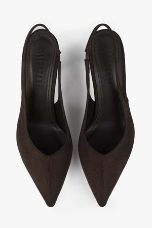 Kadın Avoria Kahve Süet Stiletto