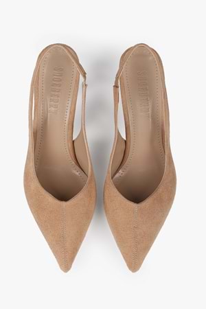 Kadın Avoria Camel Süet Stiletto