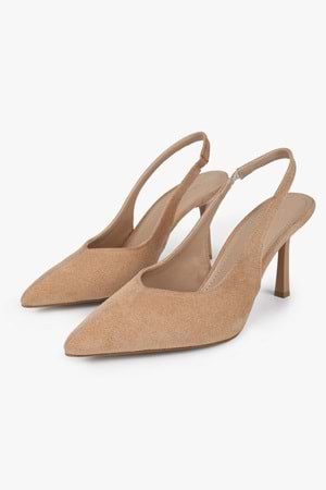 Kadın Avoria Camel Süet Stiletto